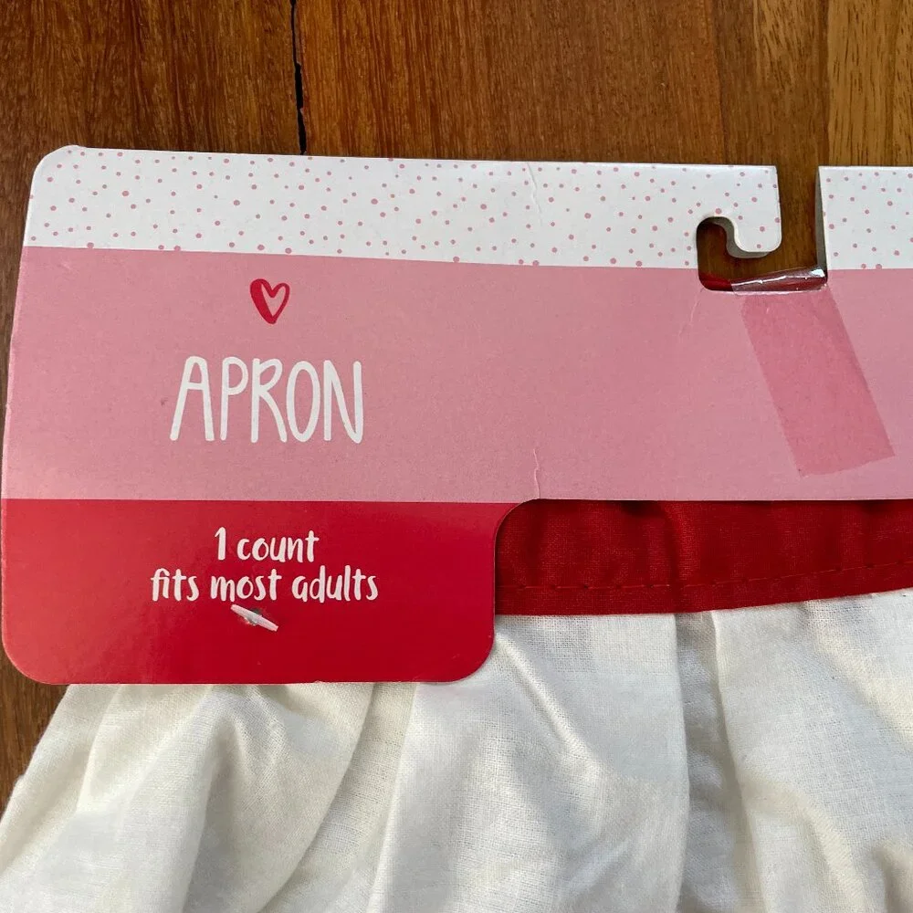NEW Two Half / Waist Heart Aprons